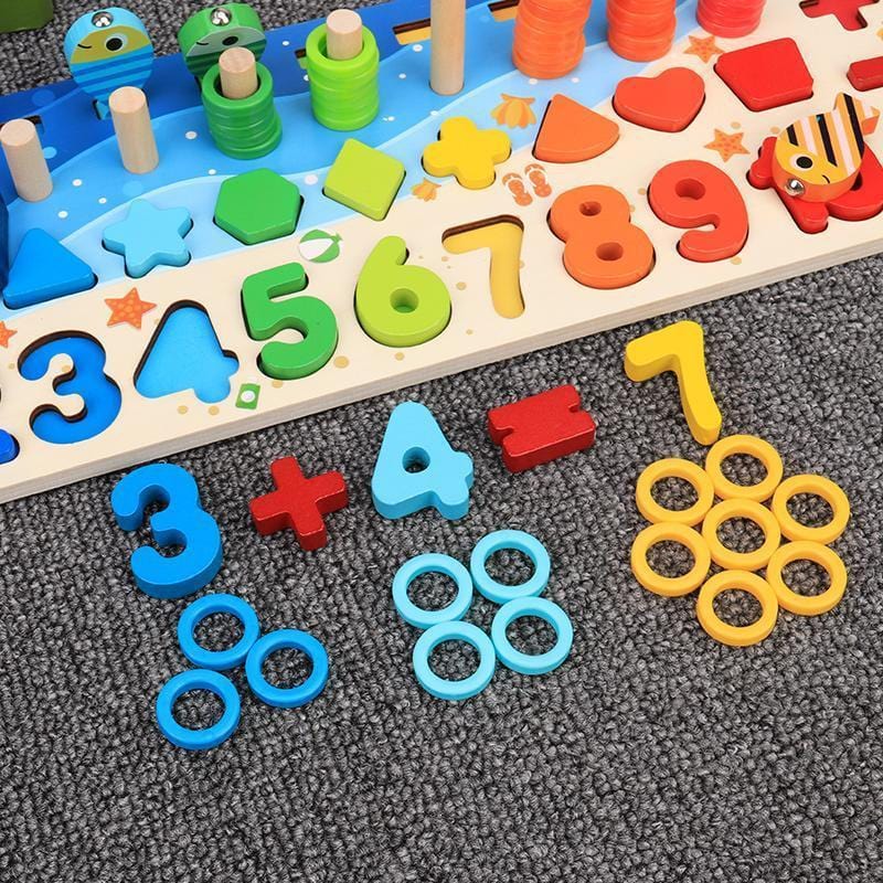 Quantiva Board - Wooden Educational Table