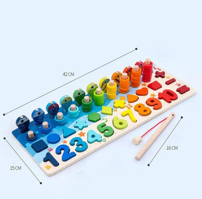 Quantiva Board - Wooden Educational Table