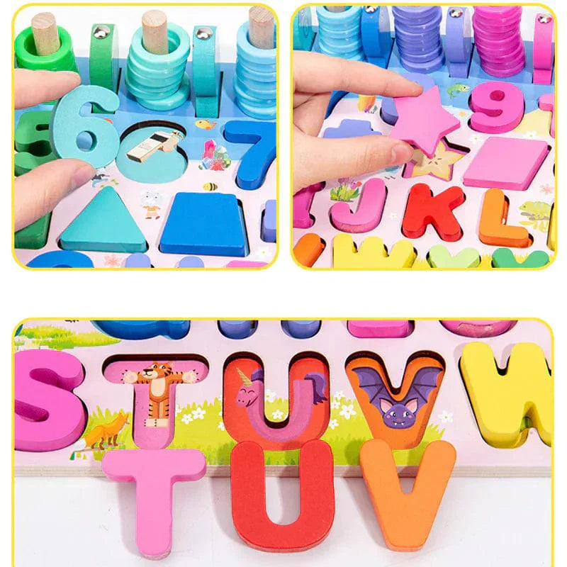 Quantiva Board - Wooden Educational Table