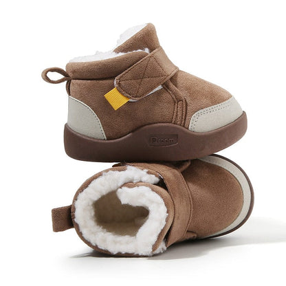 Quantiva™ Infant Winter Boots – Plush and Soft Sole Baby Snow Shoes