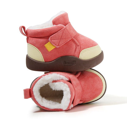 Quantiva™ Infant Winter Boots – Plush and Soft Sole Baby Snow Shoes