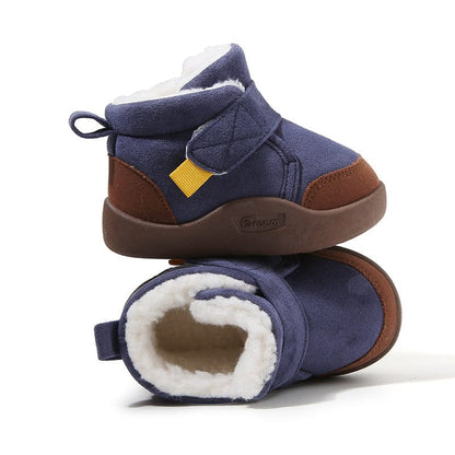 Quantiva™ Infant Winter Boots – Plush and Soft Sole Baby Snow Shoes