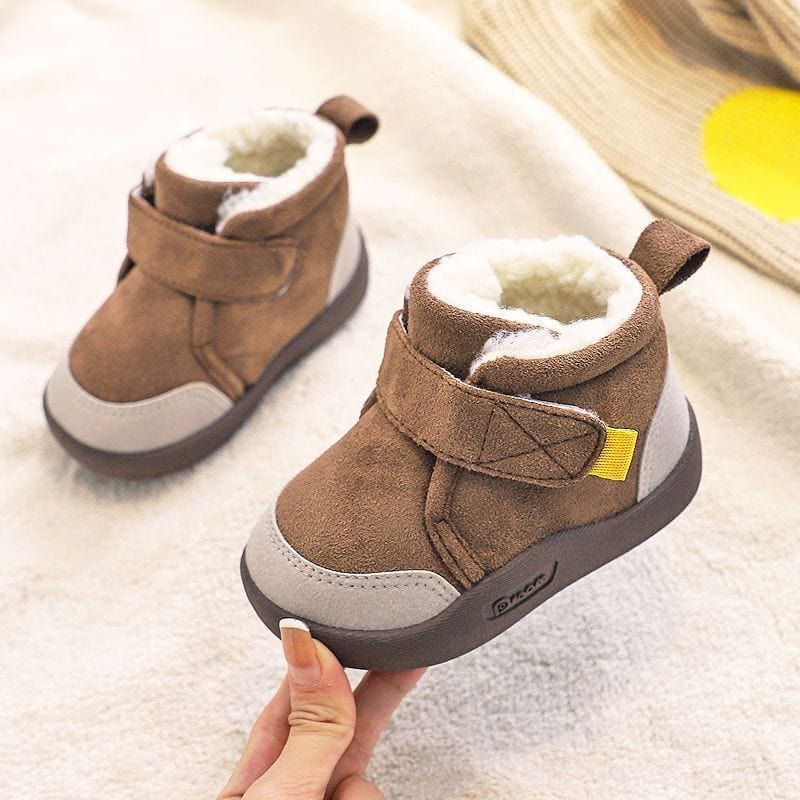 Quantiva™ Infant Winter Boots – Plush and Soft Sole Baby Snow Shoes