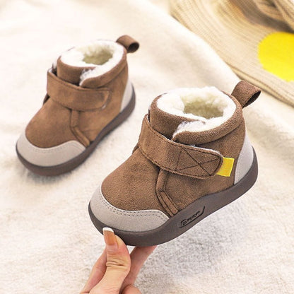 Quantiva™ Infant Winter Boots – Plush and Soft Sole Baby Snow Shoes