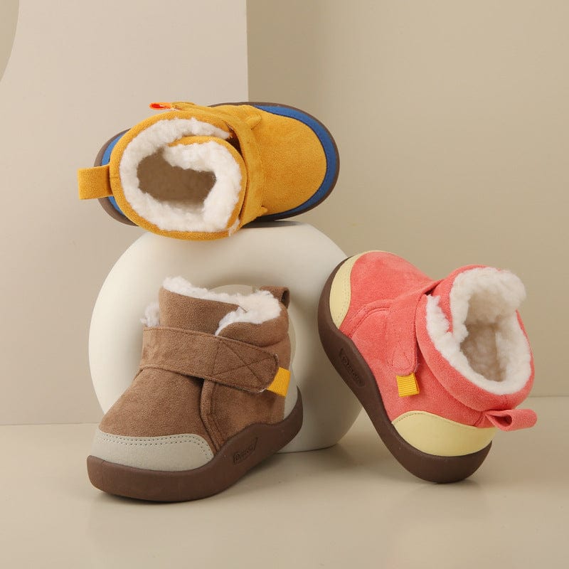 Quantiva™ Infant Winter Boots – Plush and Soft Sole Baby Snow Shoes