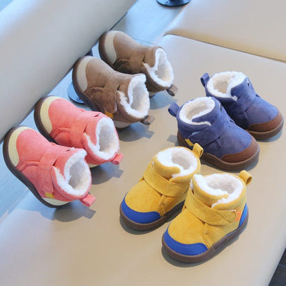 Quantiva™ Infant Winter Boots – Plush and Soft Sole Baby Snow Shoes
